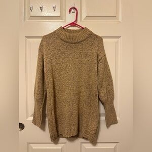 Cream Cozy Cowl & Turtleneck Sweater